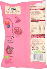 Organix Summer Fruits Rice Cake Clouds 40 g Pack of 6 7+ Months Baby Snacks view 6