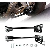 2 x Traction Tie Bars Compatible with Chevrolet S10 Blazer GMC Sonoma S15 1983-2004 Traction Bar Powder Coated Steel, Black