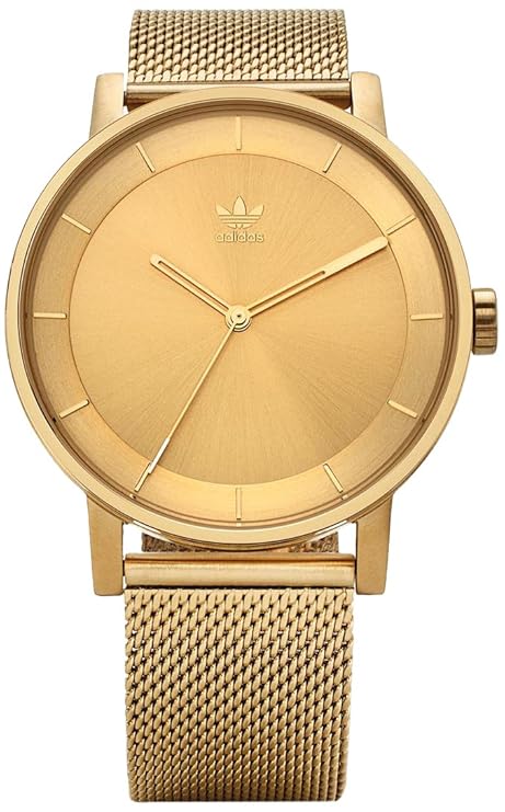 Adidas Herren Analog Quarz Uhr mit Edelstahl Armband Z04-502-00