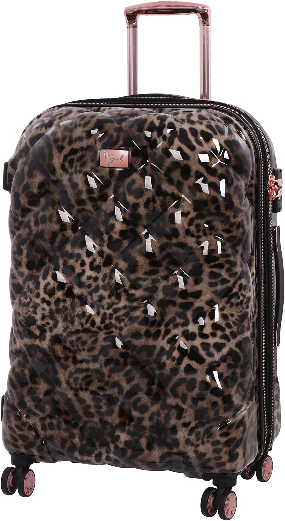 it Girl Women's 26.8" Opulent 8 Wheel Hardside Expandable Spinner with TSA Lock