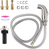 Universal Kitchen Side Sprayer Compatible with Moen Faucet, Kitchen Sink Faucet Sprayer Replacement with Quick Connector/Hose