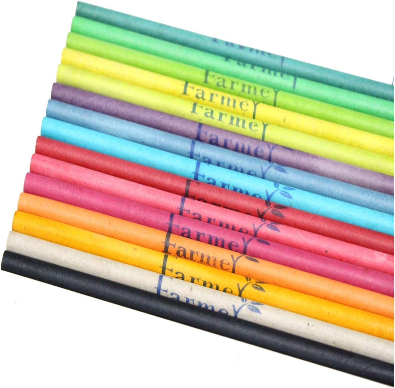 Farmer SEED PENCIL Eco Friendly Natural Colour, Safe for Children (Multicolour) - Pack of 10 Pcs