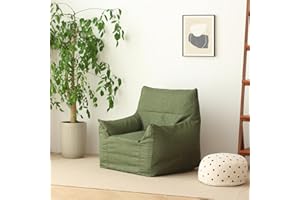 N&V Inflatable Sofa Seat with Multi-Chamber Design, Unique Shaped Comfort Fabric, Removable & Washable Cover