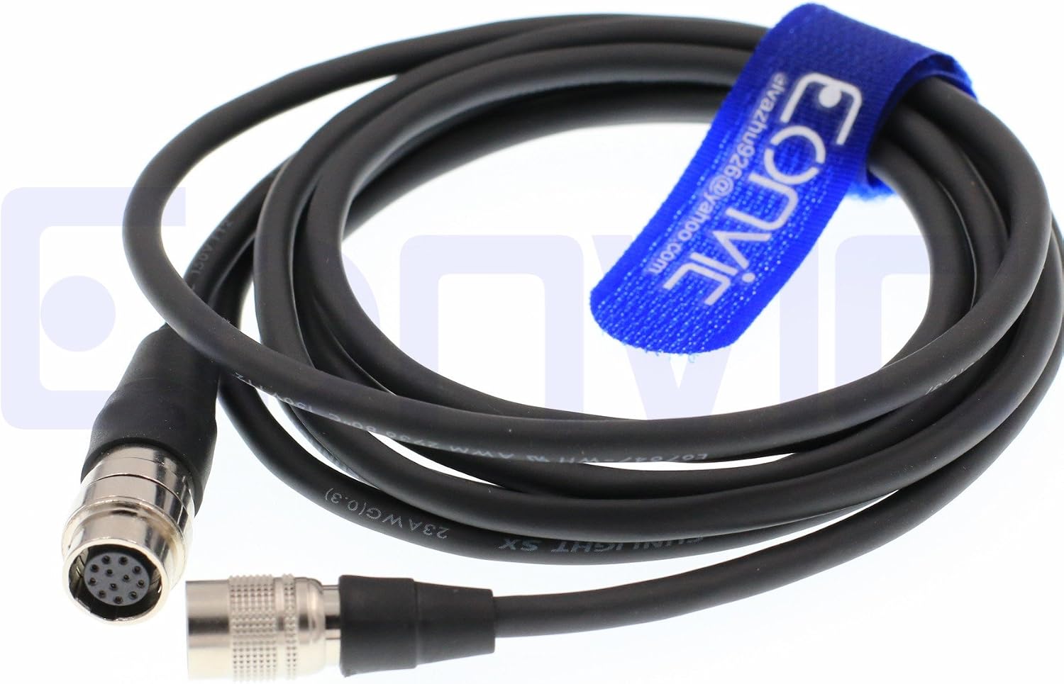 Eonvic Hirose HR10A 4Pin Male to Hirose 12-pin female adaptor Power Cable For Sony F5/ F55 - Image 3