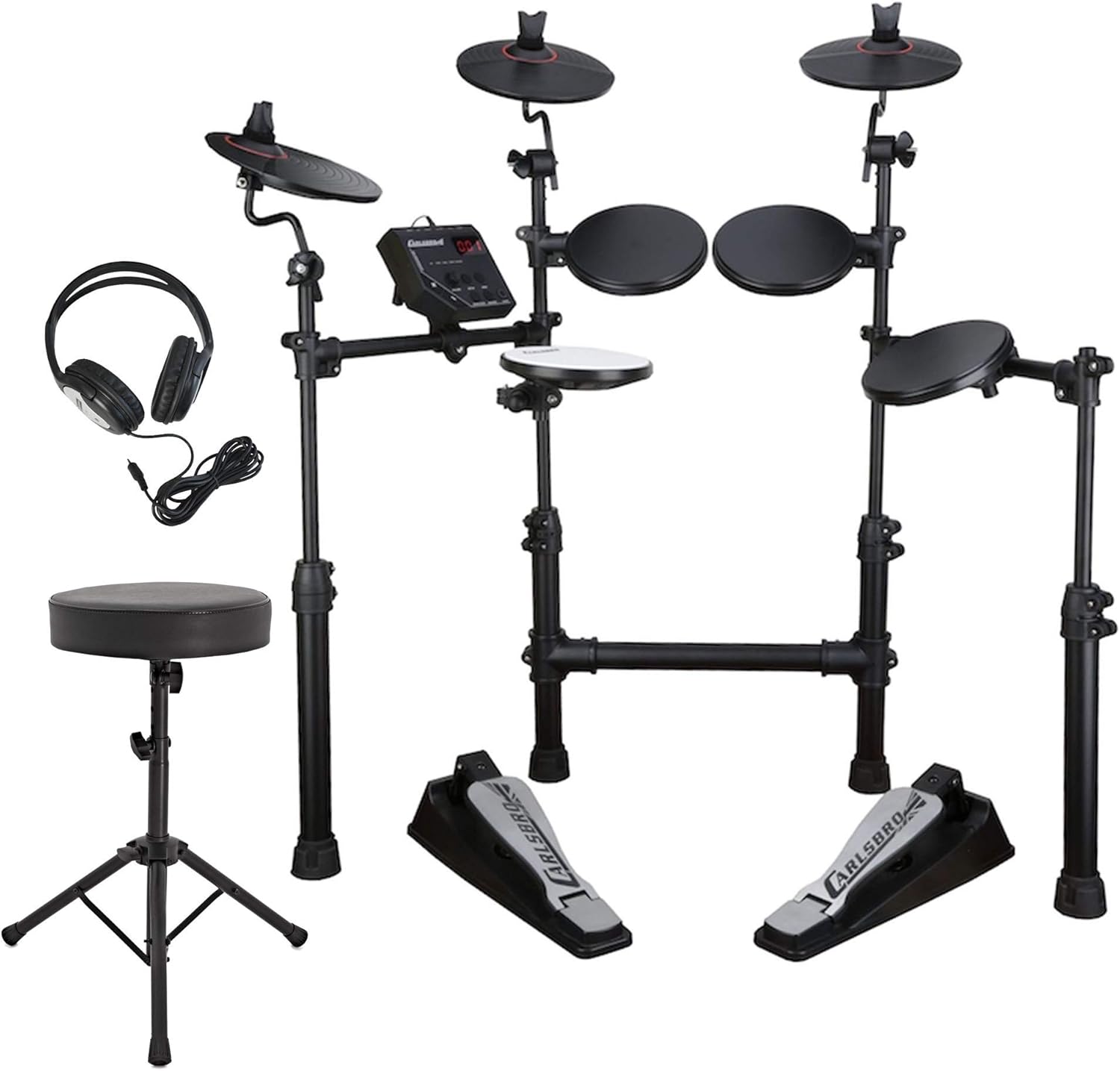 Carlsbro CSD100BP1 Electric Drum Kit Bundle BigaMart