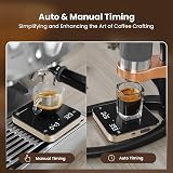 Maestri House Rechargeable Mini Coffee Scale with Timer, 2kg/0.1g view 3