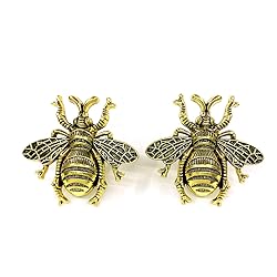 ZILucky Bee Knob Drawer Pulls Handles for Dresser