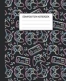 Composition Notebook: Cool Game Notebook Journal