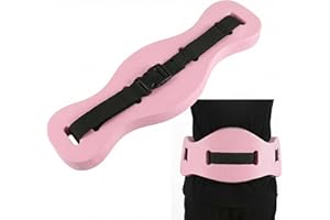 Swim Flotation Belt, Adjustable EVA Foam Buoyancy Waist Swim Belt for Adults Family, for Learning, Water Aerobics, Aqua Joggi