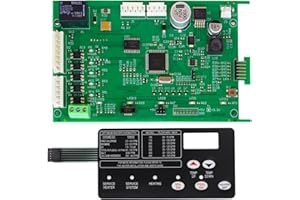 BONUPAOT 2023 Upgraded 42002-0007S 461105 Pool Heater Control Board Kit Compatible with Mastertemp Sta-Rite Max-E-Therm Natural Gas Pentair NA and LP Series Pool/Spa Heater Electrical Systems 1 Year Warranty