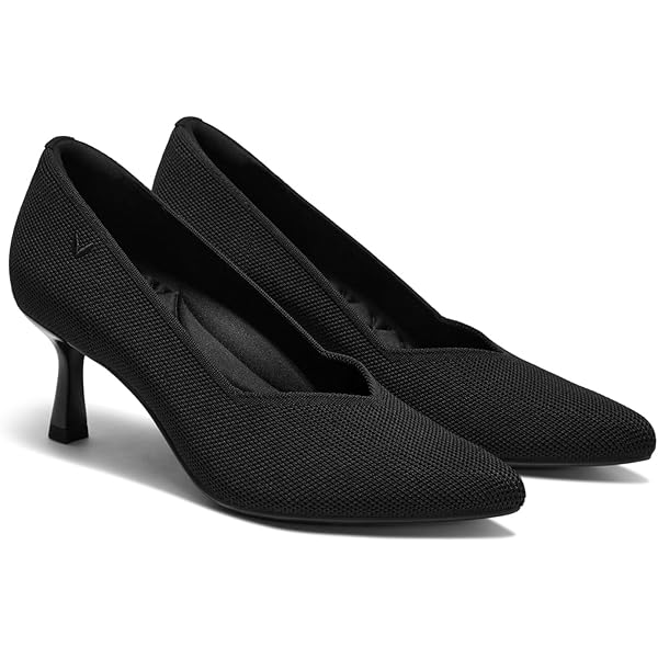 Amazon.com | VIVAIA Anabelle Pointed-Toe Cross-Strap Stilettos