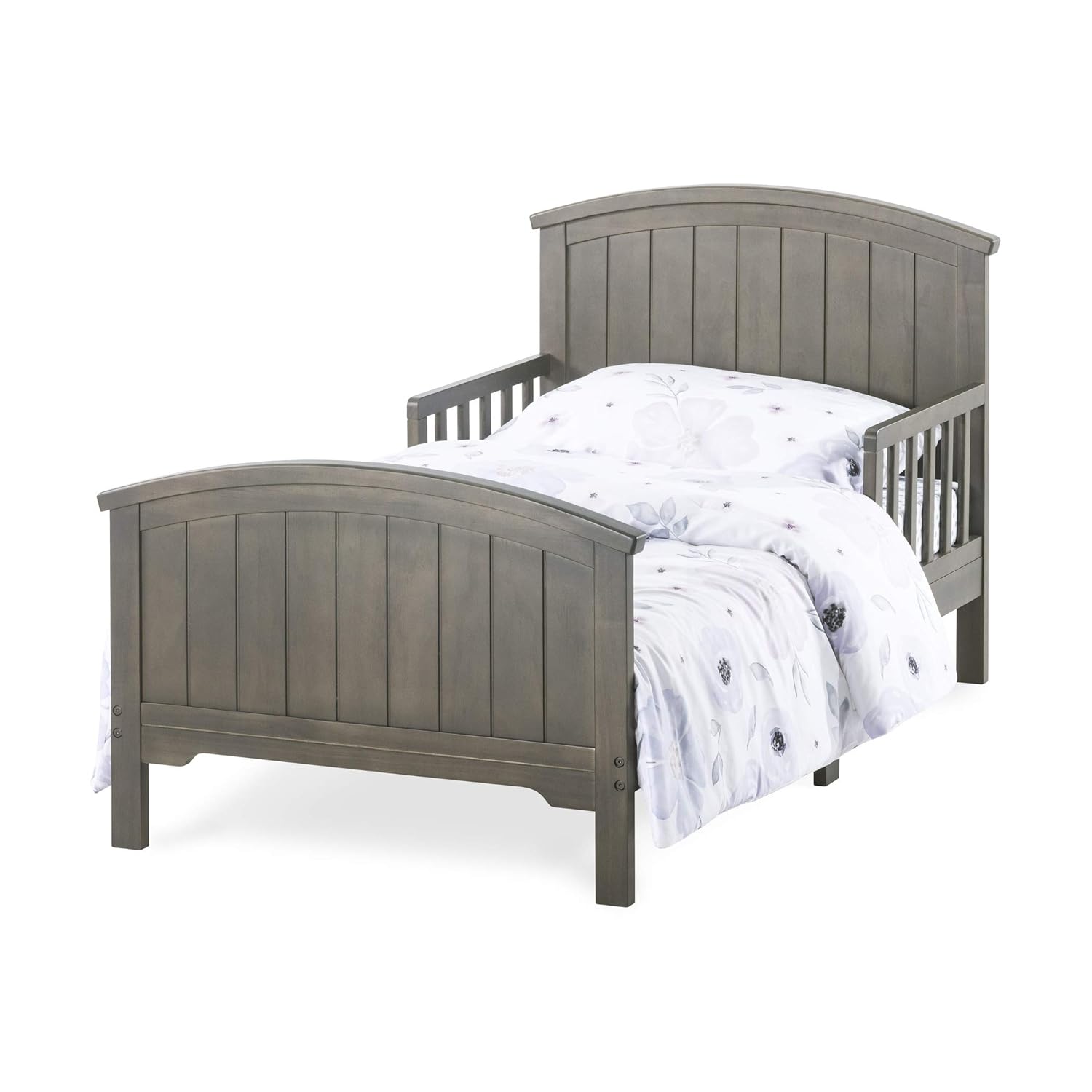 gray toddler bed