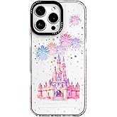 ChiCaseVer for iPhone 16 Pro Max Case, Magical Castle Pattern with Fireworks, Military-Grade Drop Protection, Cute Soft Slim TPU Protective Cover with Camera Lens Protection for Women & Girls