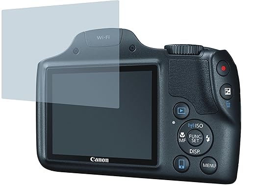 Canon PowerShot SX530 HS (2 Stück) PREMIUM Displayschutzfolie Bildschirmschutzfolie kristallklar - KRATZFEST UND PASSGENAU