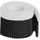 KEJJNYER 100mm CNC Vacuum Dust Brush, Dust Shoe Brush Cleaner, Brush Vacuum Cleaning Engraving Machine Dust Cover Black