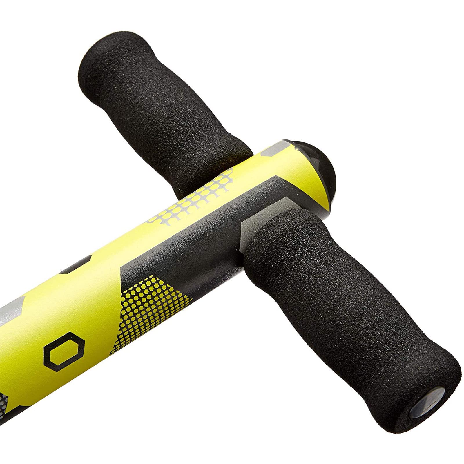 Think Gizmos Pogo Stick for Kids Ages 5 and Up & Between 40 to 80 Pounds - Master This Foam Covered Kids Pogo Stick for Beginners (Yellow & Black)