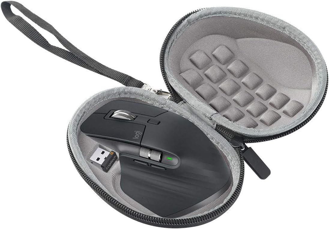 YUMQUA Travel Storage Carry Bag Hard Case for Logitech MX Master 3 Advanced Wireless Mouse