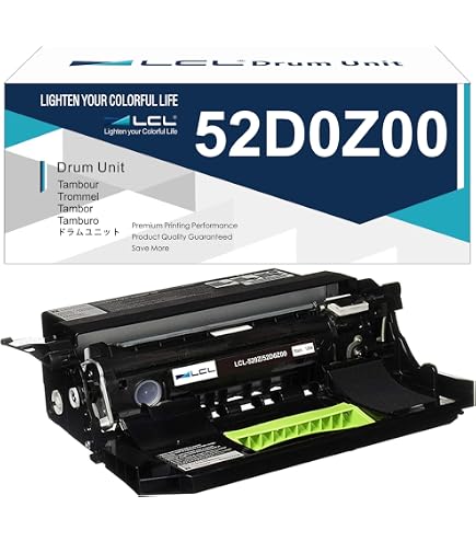 Amazon.com: 520Z Black Original Printer Imaging Unit Ms810, Ms811