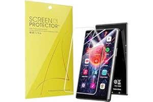 Lamshaw Compatible for AGPTEK T09U MP3 Player Screen Protector, [6 Pack] Full Coverage TPU Clear Film Compatible for AGPTEK T