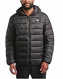 Reebok Men's Jacket – Lightweight Hooded Quilted