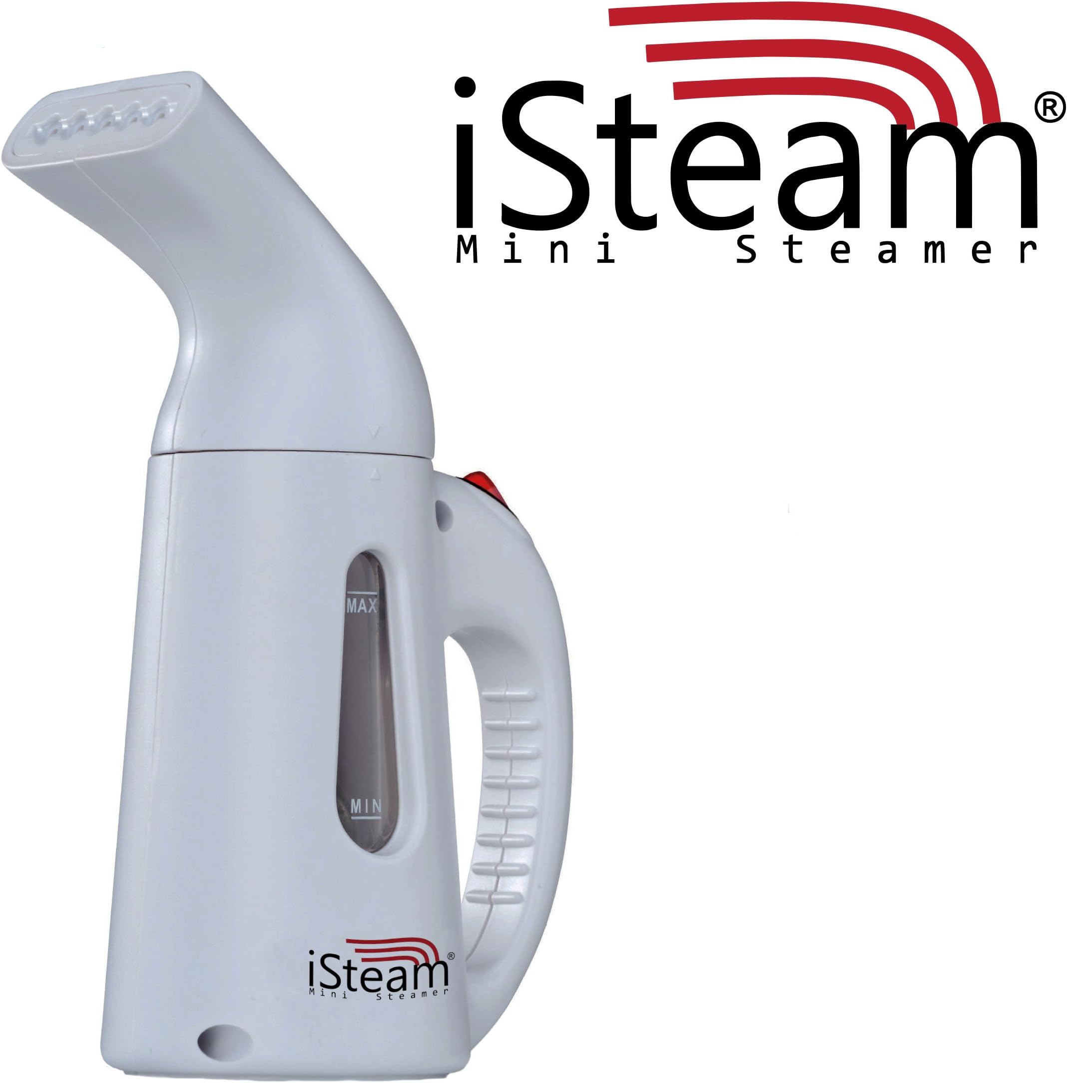 iSteam Mini Garment Steamer (White)