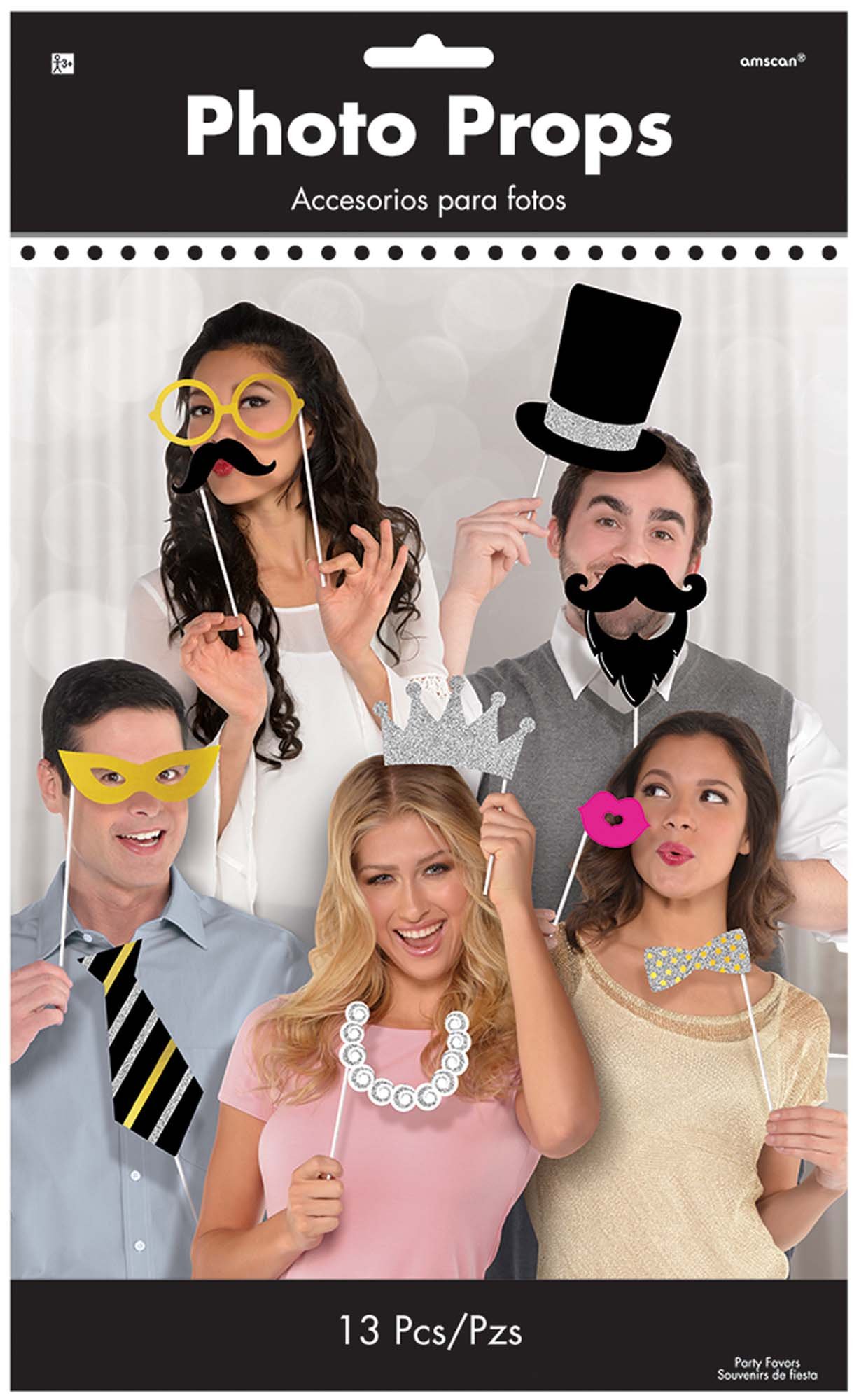 Amscan 399215 Phto Props Phto Booth Fncy Pty