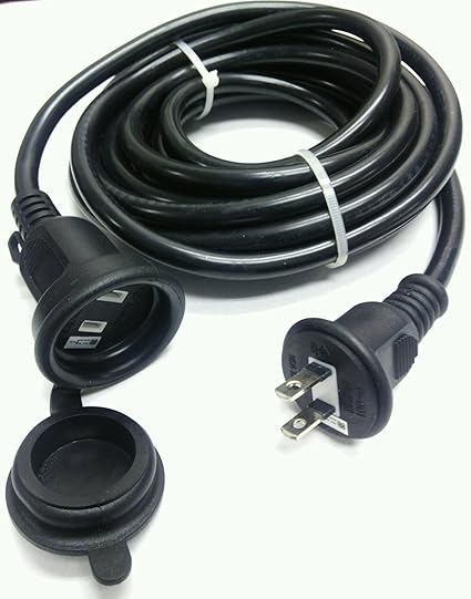 Amazon Nicoh ニコー 防雨ソフト延長コード5m 15a ニコー 電源ケーブル 通販