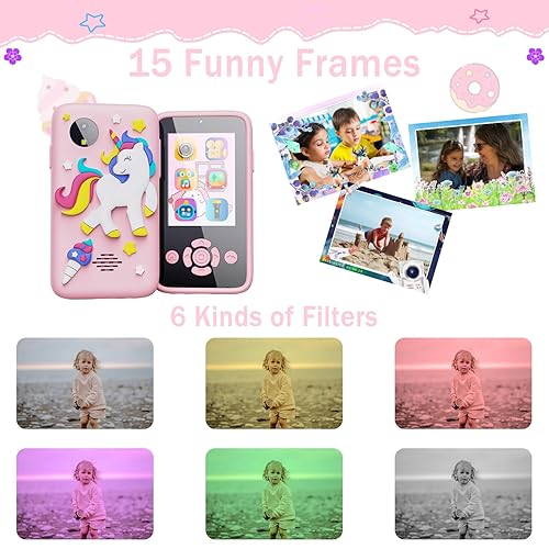 Kids Smartphone Toy Girls Boys Toddlers Cell Phone Toy for