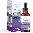 Lymphatic Drainage Drops | Lymphatic Drainage | Organic Lymphatic Drainage for Immune Support | Lymphatic Support Supplement | Vegan | Non-GMO | Gluten Free | 1 Fl Oz…