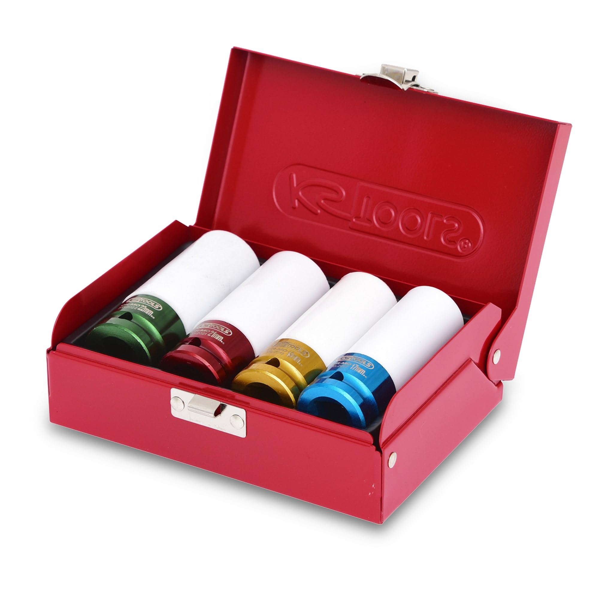 KS Tools 515.1006 1/2-inch 17-22mm Impact Socket Set (4 Pieces)