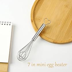 Sunch Craft 30 Pcs Mini Whisk Heart Shaped