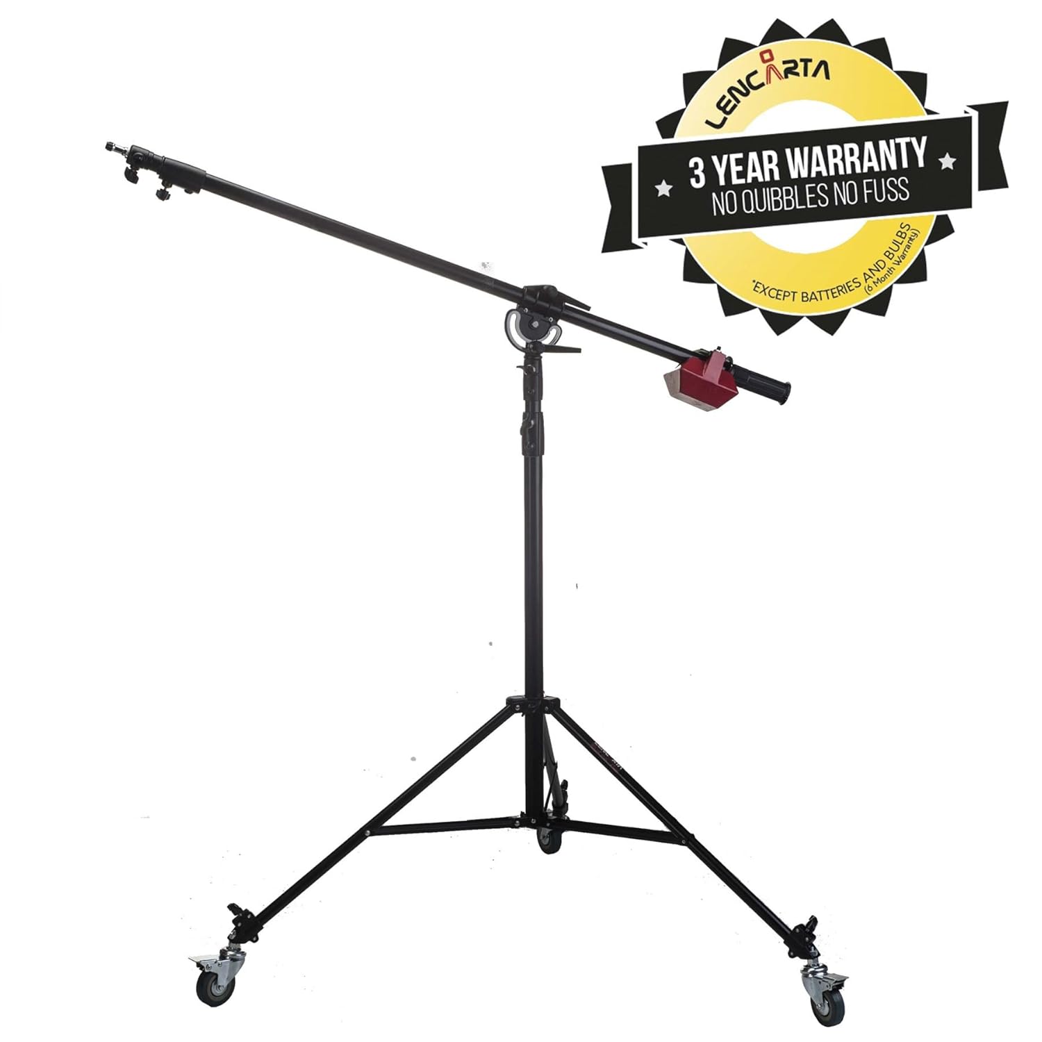 Lencarta Heavy Duty Steel Studio Boom Arm w Stand and Amazon.co.uk