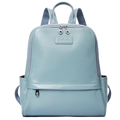 bostanten geniune leather backpack purse fashion Genuine 15.6 inch Laptop for Women Co Bostanten official 1 laptop pocket BOSTANTEN Genuine Leather Backpack Purse