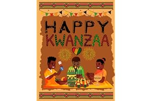 The Kwanzaa Coloring Book : Let's get to know Kwanzaa while enjoying coloring, Great Kwanza Gift for children Boys Girls: Sim