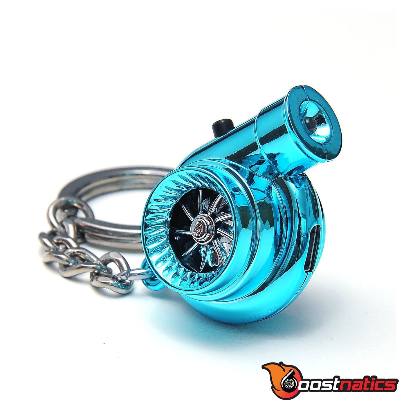 Boostnatics Rechargeable Electric Electronic Turbo Keychain with Sounds