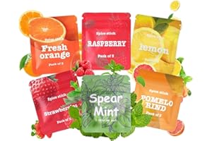 Replace Bad Habit Flavored Air Necklace with 18pcs Refillable Cores in 6 Flavors, Habit Support Refreshing Necklace for Stres