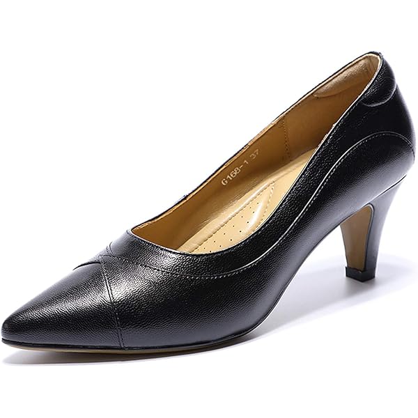 Amazon.com | Mona flying Womens Leather Comfortable Pointed Toe