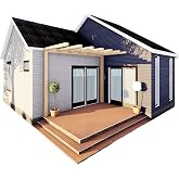460sqft Two Bedroom Tiny Home ADU Design Plans &ndash; Floor Plan, Elevations, Door &amp; Window Schedule