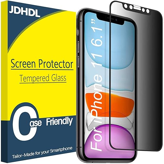 JDHDL 360 Degree Privacy Screen Protector for iPhone 11 / iPhone XR 6