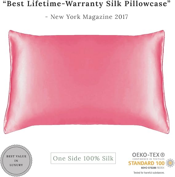 Amazon.com: MYK Silk Pure Natural Mulberry Silk Pillowcase, 19 Momme
