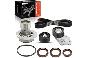 A-Premium Engine Timing Belt Kit with Water Pump Compatible with Chevrolet Aveo 2004-2011, Aveo5 2006-2008 & Pontiac Wave 200