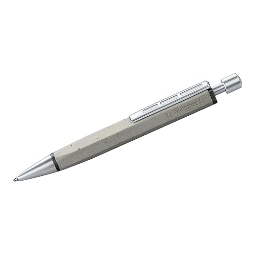 STAEDTLER Kugelschreiber Concrete, einzigartige Geschenkidee, Unicat aus Naturwerkstoff Beton mit edler, individueller Gravur