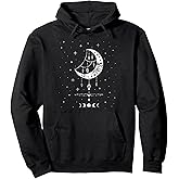 Moon Phases Magic Harmony Alchemy Astrology Gift Pullover Long Sleeve Hoodie