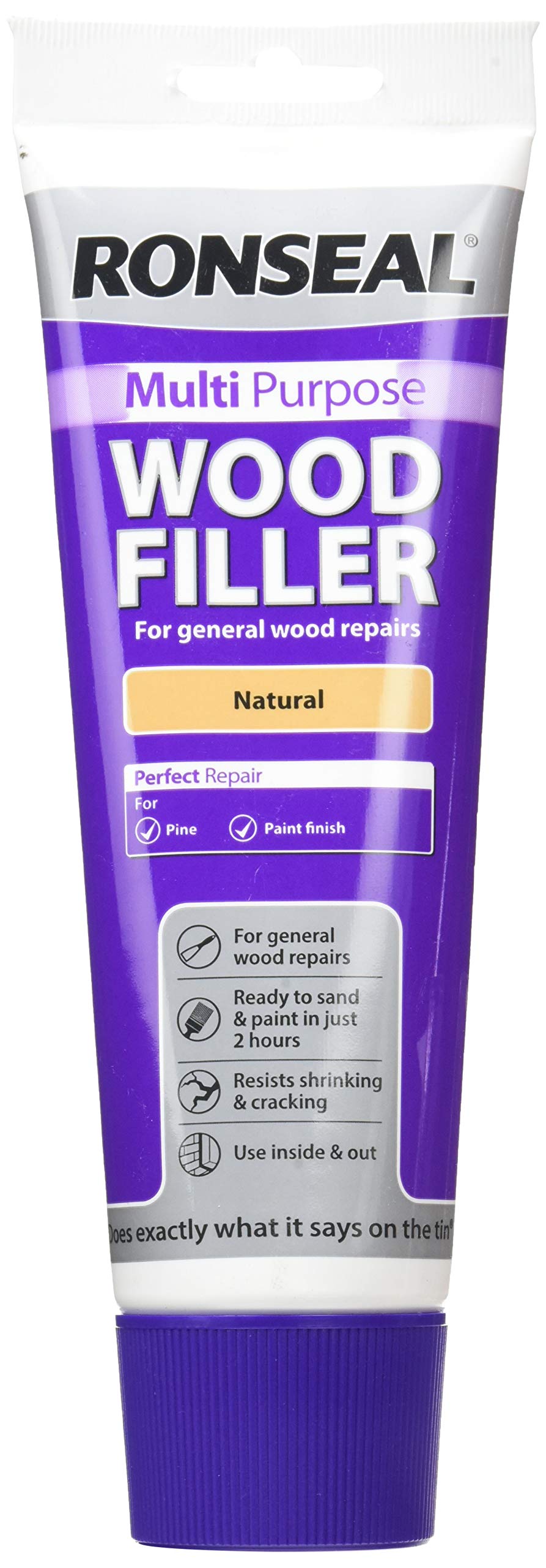 Ronseal 34740 Multi-Purpose Wood Filler - Natural 325g
