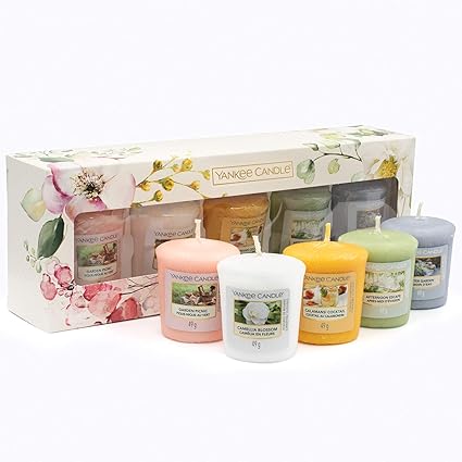 Yankee Candle Collezione Garden Hideaway Set Regalo 5 Candele Votive Profumate Amazon It Casa E Cucina
