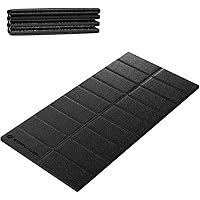 Stepwaver Treadmill Mat for Carpet Floor 71"x32", Exercise Equipment Mats for Home Gym Workout, 1/4" Thick Waterproof Non-Sli