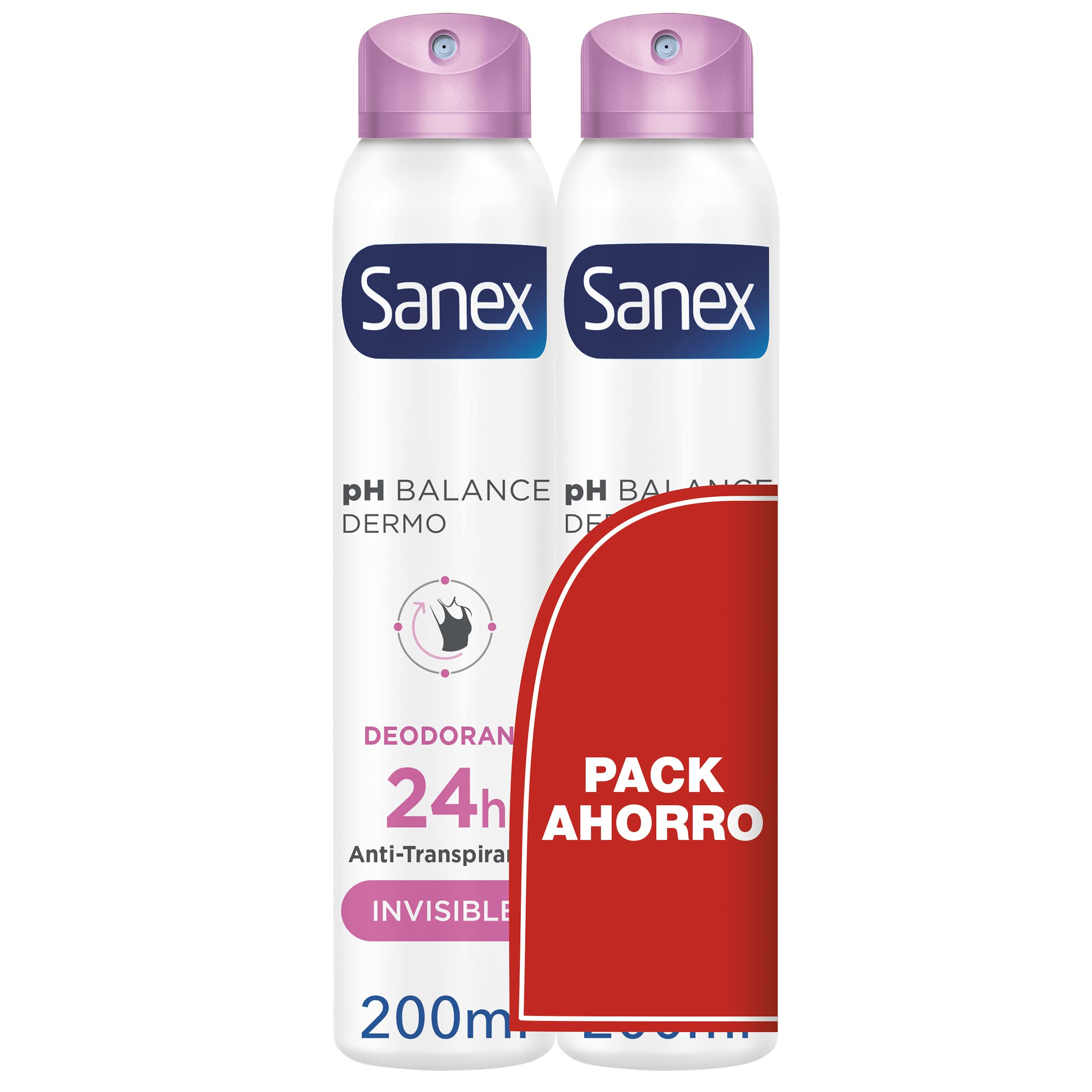 Sanex Dermo Invisible Deodorant Spray Box