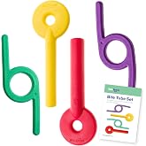 TalkTools Bite Tube Oral Motor Therapy Tool for Chewing, Biting &amp; Jaw Strength | Oral Placement Therapy &amp; Feeding Skill Development for Kids &amp; Adults - Set