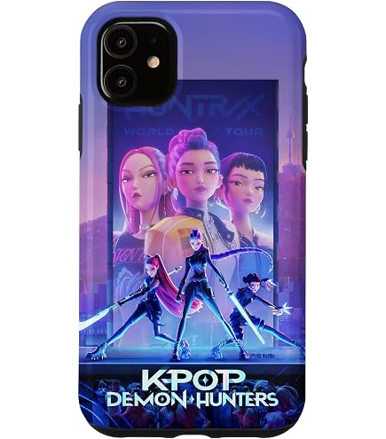 Amazon.com: Kpop Demon Hunters Derpy Officially Licensed Case for iPhone 11  : Cell Phones & Accessories