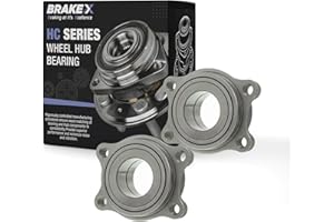 Brake X Rear Wheel Bearing and Hub Assembly for 2003-2006 Infiniti G35 | HC Series Rear wheel hub assembly
